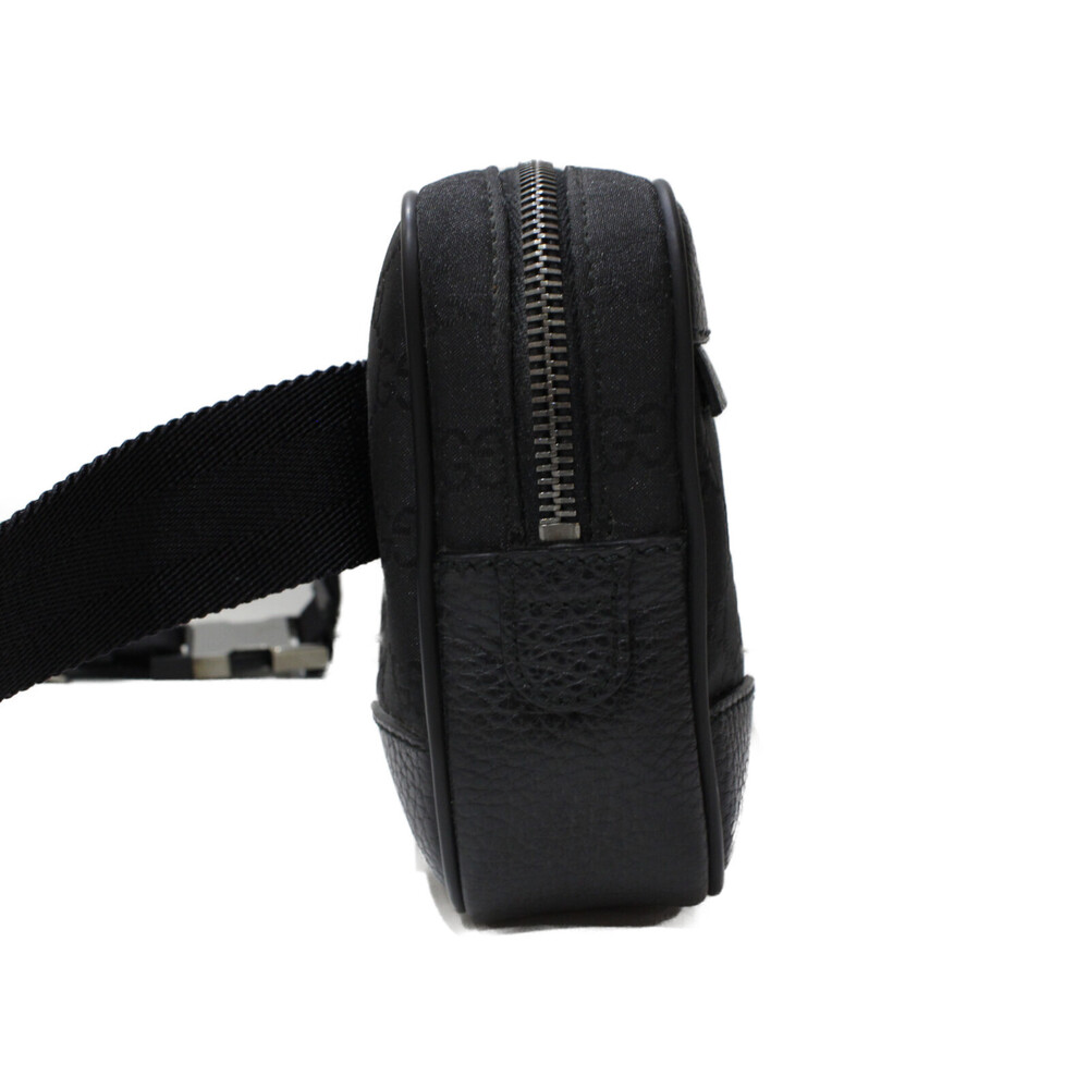 Gucci Body Body Waist bag Bum Black Bag Leather Belt - Picture 3 of 7